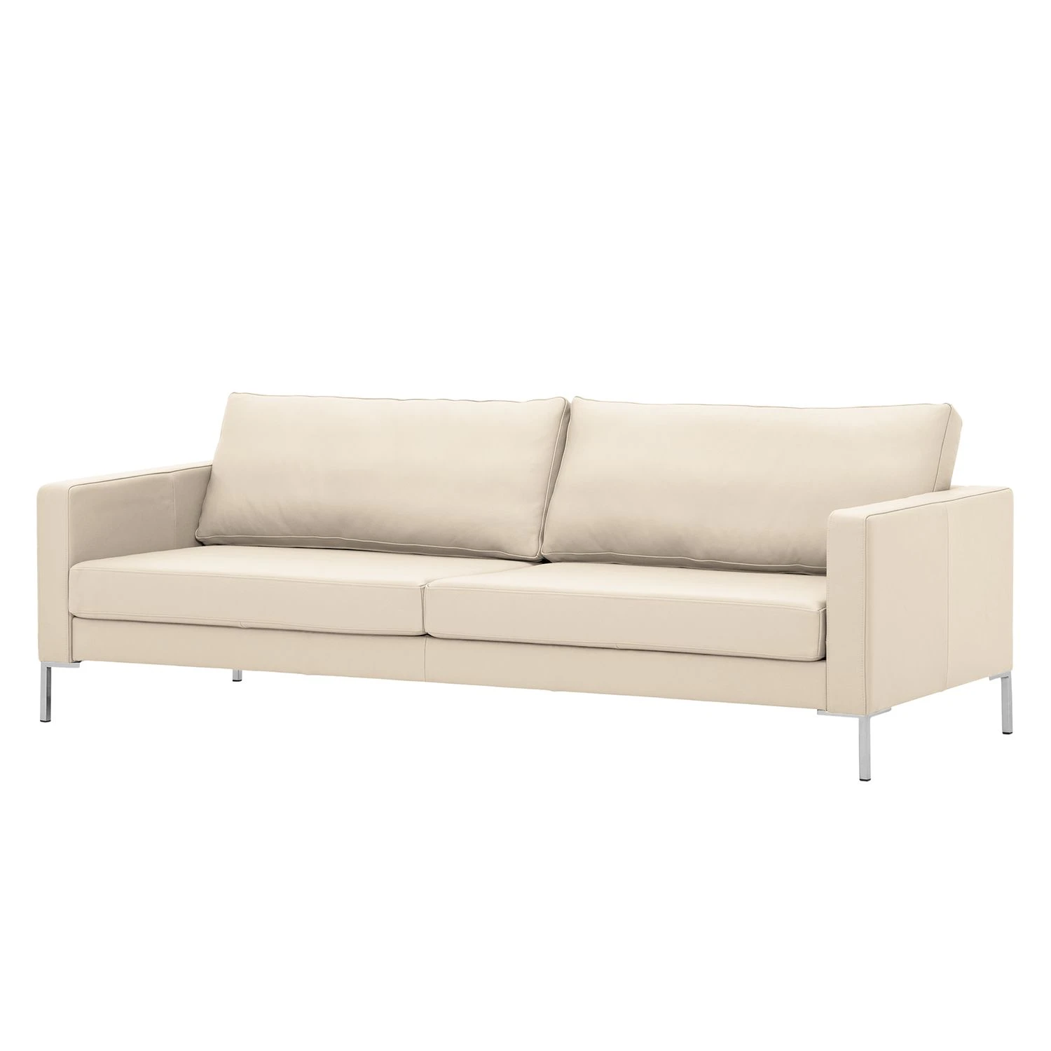 Fredriks Sofa Portobello (3-Sitzer) Echtleder - Echtleder Gad: Creme - Eckig 1 Fredriks Sofa Portobello (3-Sitzer) Echtleder - Echtleder Gad: Creme - Eckig