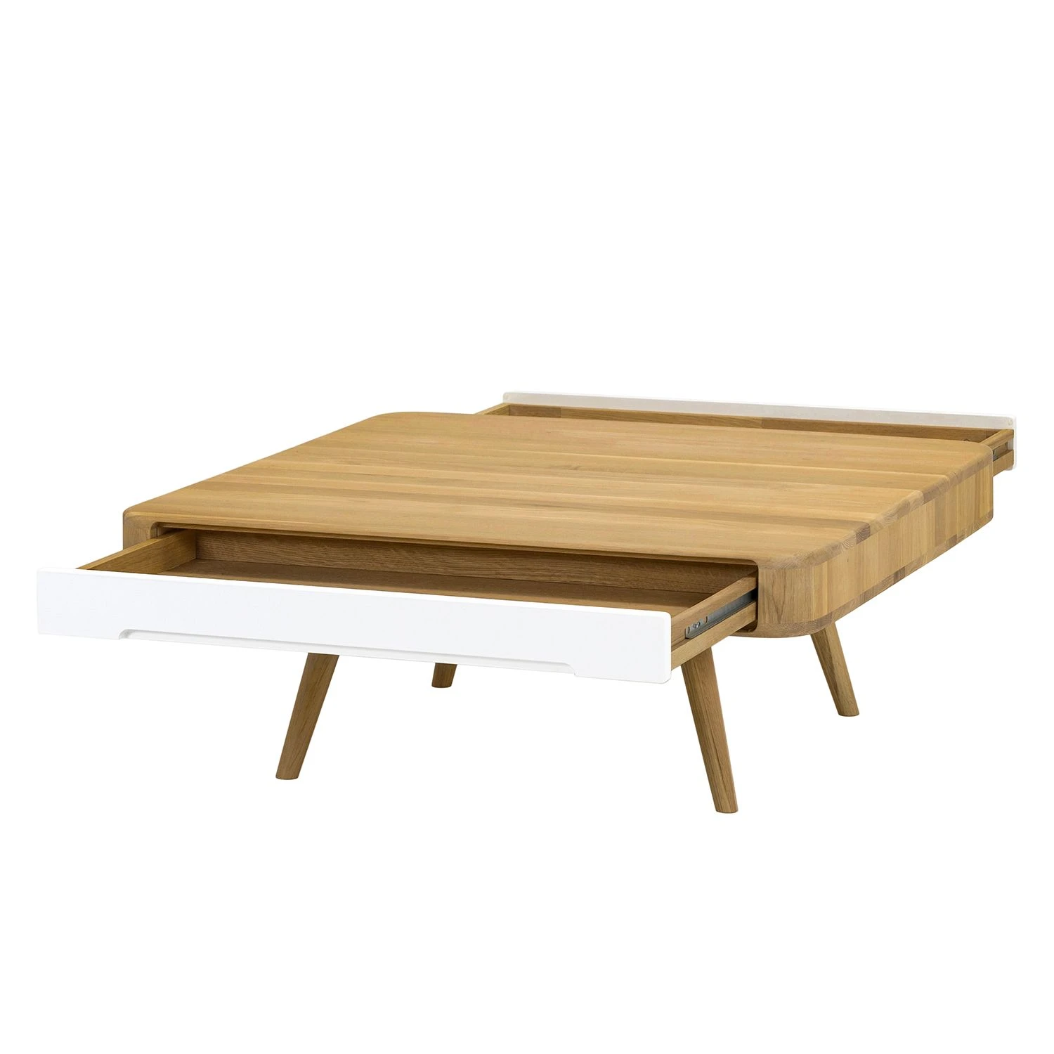 Studio Copenhagen Couchtisch Loca I - Weiß / Wildeiche hell 3 Studio Copenhagen Couchtisch Loca I - Weiß / Wildeiche hell – Bild 3