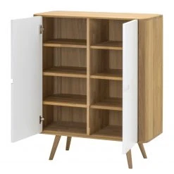 Studio Copenhagen Kommode Loca III - Weiß / Wildeiche -Wohnzimmermöbel boutique en ligne 1000005234 50 GALLERYIMAGES P000000001000005234