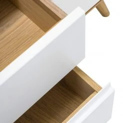 Studio Copenhagen Sideboard Loca I - Weiß / Wildeiche - Breite: 180 cm -Wohnzimmermöbel boutique en ligne 1000005255 100 GALLERYIMAGES P000000001000005255