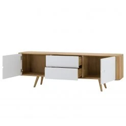 Studio Copenhagen Sideboard Loca I - Weiß / Wildeiche - Breite: 180 cm -Wohnzimmermöbel boutique en ligne 1000005255 50 GALLERYIMAGES P000000001000005255