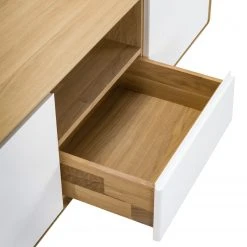 Studio Copenhagen TV-Lowboard Loca III - Weiß / Eiche -Wohnzimmermöbel boutique en ligne 1000005413 100 GALLERYIMAGES P000000001000005413