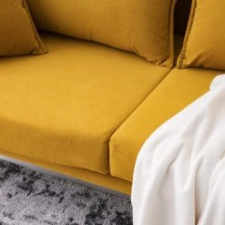 Studio Copenhagen Sofa Bayboro (2,5-Sitzer) - Senfgelb -Wohnzimmermöbel boutique en ligne 1000005824 201127 16482700004 DETAILS P000000001000005824