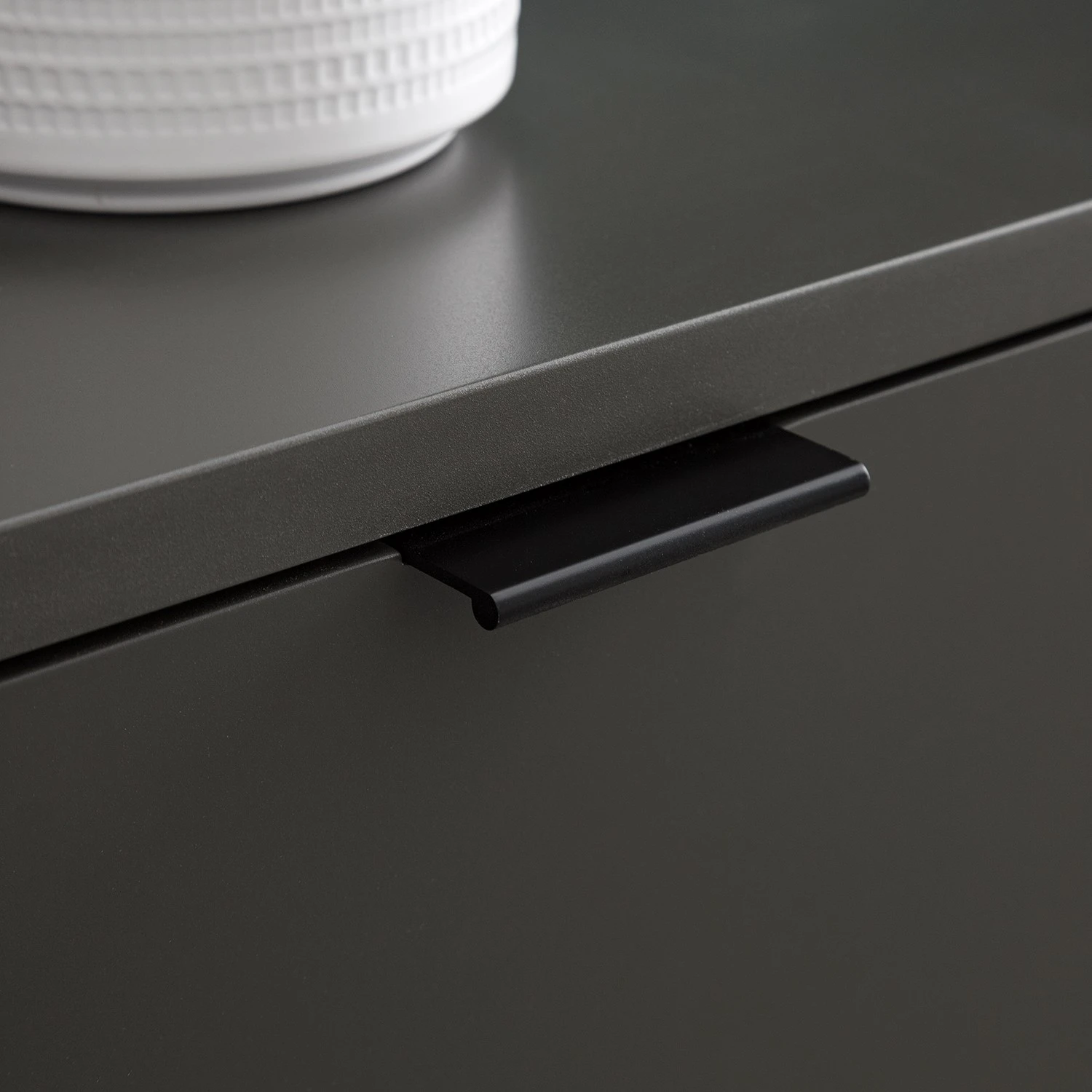 Studio Copenhagen TV-Lowboard Harma - Dunkelgrau 8 Studio Copenhagen TV-Lowboard Harma - Dunkelgrau – Bild 8