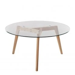 Mørteens Couchtisch Forsby - Glas / Eiche massiv -Wohnzimmermöbel boutique en ligne 1000008509 210323 15100200006 DETAILS P000000001000008509