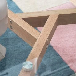 Mørteens Couchtisch Forsby - Glas / Eiche massiv -Wohnzimmermöbel boutique en ligne 1000008509 210323 15100300010 DETAILS P000000001000008509