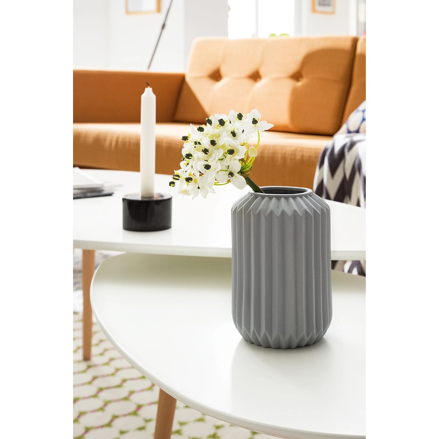 Mørteens Couchtisch Lilja I (2-teilig) - Matt Weiß 11 Mørteens Couchtisch Lilja I (2-teilig) - Matt Weiß – Bild 11