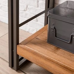 Ars manufacti Regal Manchester IV - Akazie massiv / Metall - Akazie / Anthrazit -Wohnzimmermöbel boutique en ligne 1000008842 200430 15154500007 DETAILS P000000001000008842