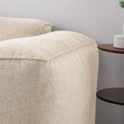 Studio Copenhagen 2-Sitzer Sofa HUDSON - Webstoff Saia: Beige -Wohnzimmermöbel boutique en ligne 1000009117 201130 15531600018 DETAILS P000000001000009117