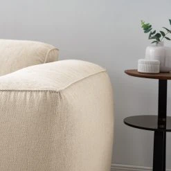 Studio Copenhagen 3-Sitzer Sofa HUDSON - Webstoff Saia: Beige -Wohnzimmermöbel boutique en ligne 1000009278 201130 15531900060 DETAILS P000000001000009278 1