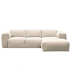 Studio Copenhagen Ecksofa HUDSON 3-Sitzer mit Longchair - Webstoff Saia: Beige - Breite: 251 cm - Longchair davorstehend rechts -Wohnzimmermöbel boutique en ligne 1000009771 201102 08125900130 DETAILS P000000001000009771 1