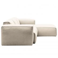 Studio Copenhagen Ecksofa HUDSON 3-Sitzer mit Longchair - Webstoff Saia: Beige - Breite: 251 cm - Longchair davorstehend rechts -Wohnzimmermöbel boutique en ligne 1000009771 201102 08130300132 DETAILS P000000001000009771 1