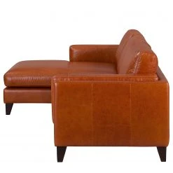 Ars Natura Ecksofa Clonee - Echtleder - Rehbraun - Longchair davorstehend links -Wohnzimmermöbel boutique en ligne 1000015039 210902 06235400017 DETAILS P000000001000015039
