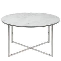 Fredriks Couchtisch Katori III - Glas / Metall - Marmor Weiß Dekor / Chrome 8 Fredriks Couchtisch Katori III - Glas / Metall - Marmor Weiß Dekor / Chrome -Wohnzimmermöbel boutique en ligne 1000015595 200610 06431100003 DETAILS P000000001000015595