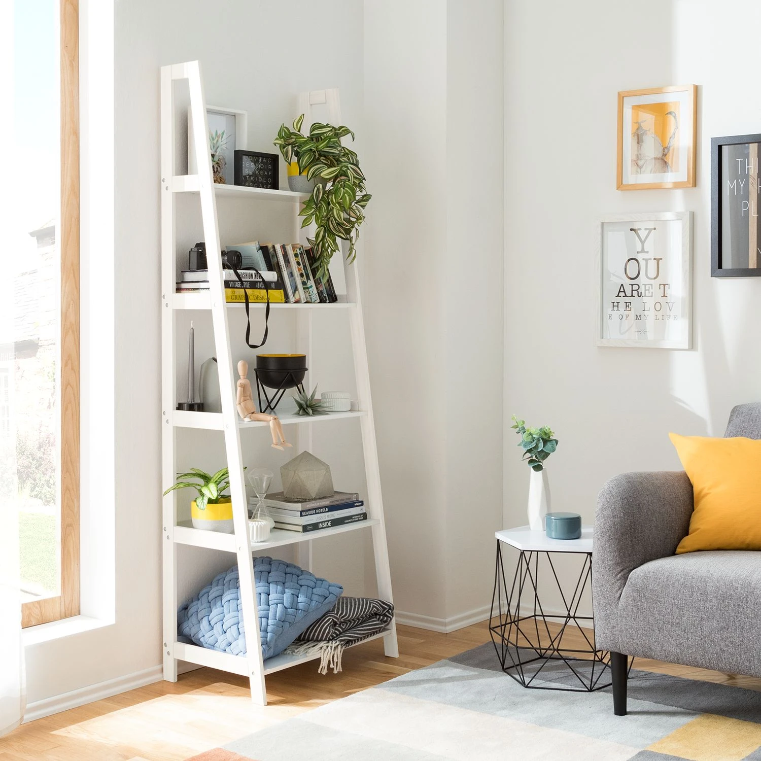 Mørteens Regal Dilbert I - Weiß 2 Mørteens Regal Dilbert I - Weiß – Bild 2