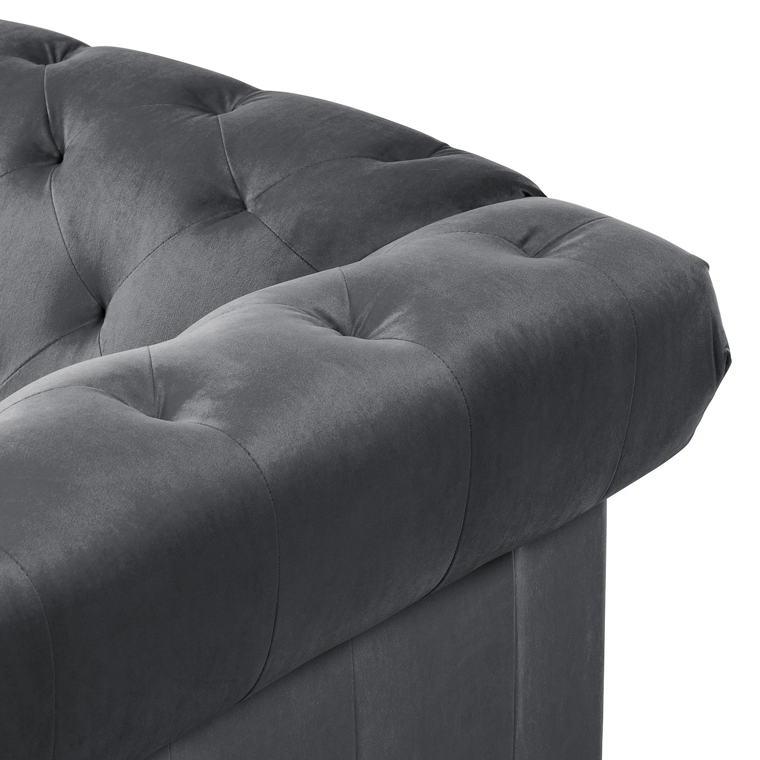 Jack & Alice Sofa Missoula (3-Sitzer) - Dunkelgrau 9 Jack & Alice Sofa Missoula (3-Sitzer) - Dunkelgrau – Bild 9