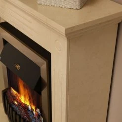 Montreux Elektrokamin Washington - Creme/Beige marmoriert -Wohnzimmermöbel boutique en ligne 1000017424 220614 054 DETAILS P000000001000017424