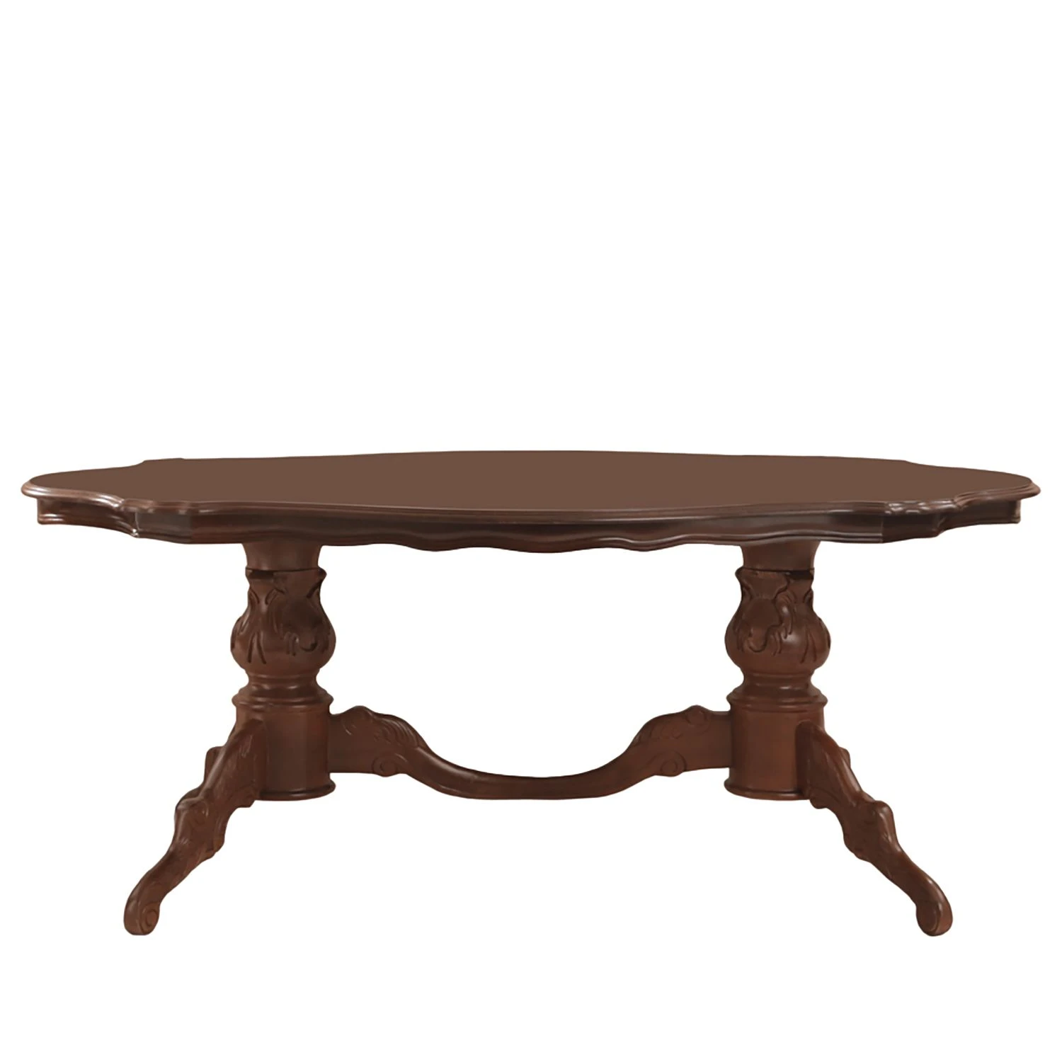 Montreux Couchtisch Romano III - Ayous teilmassiv - Antikbraun 4 Montreux Couchtisch Romano III - Ayous teilmassiv - Antikbraun – Bild 4