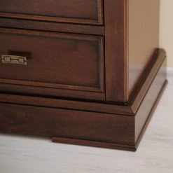 Montreux Vitrinenschrank Siena - Ayous teilmassiv - Antikbraun -Wohnzimmermöbel boutique en ligne 1000017527 110 GALLERYIMAGES P000000001000017527