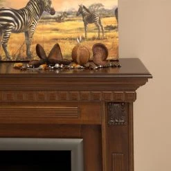 Montreux Elektrokamin Abda - Kolonial -Wohnzimmermöbel boutique en ligne 1000017548 220614 052 DETAILS P000000001000017548