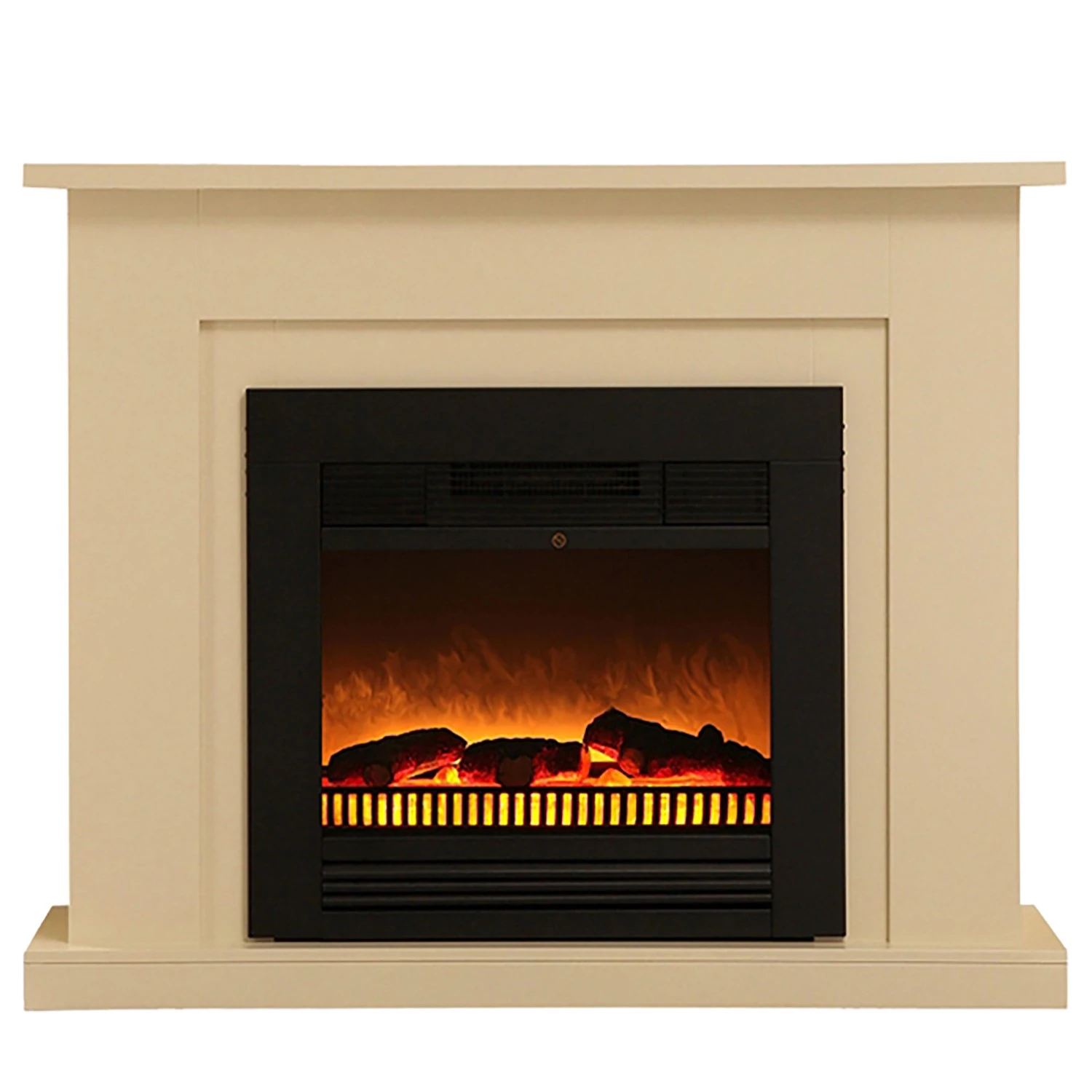Montreux Elektrokamin Shad - Cremeweiß 4 Montreux Elektrokamin Shad - Cremeweiß – Bild 4