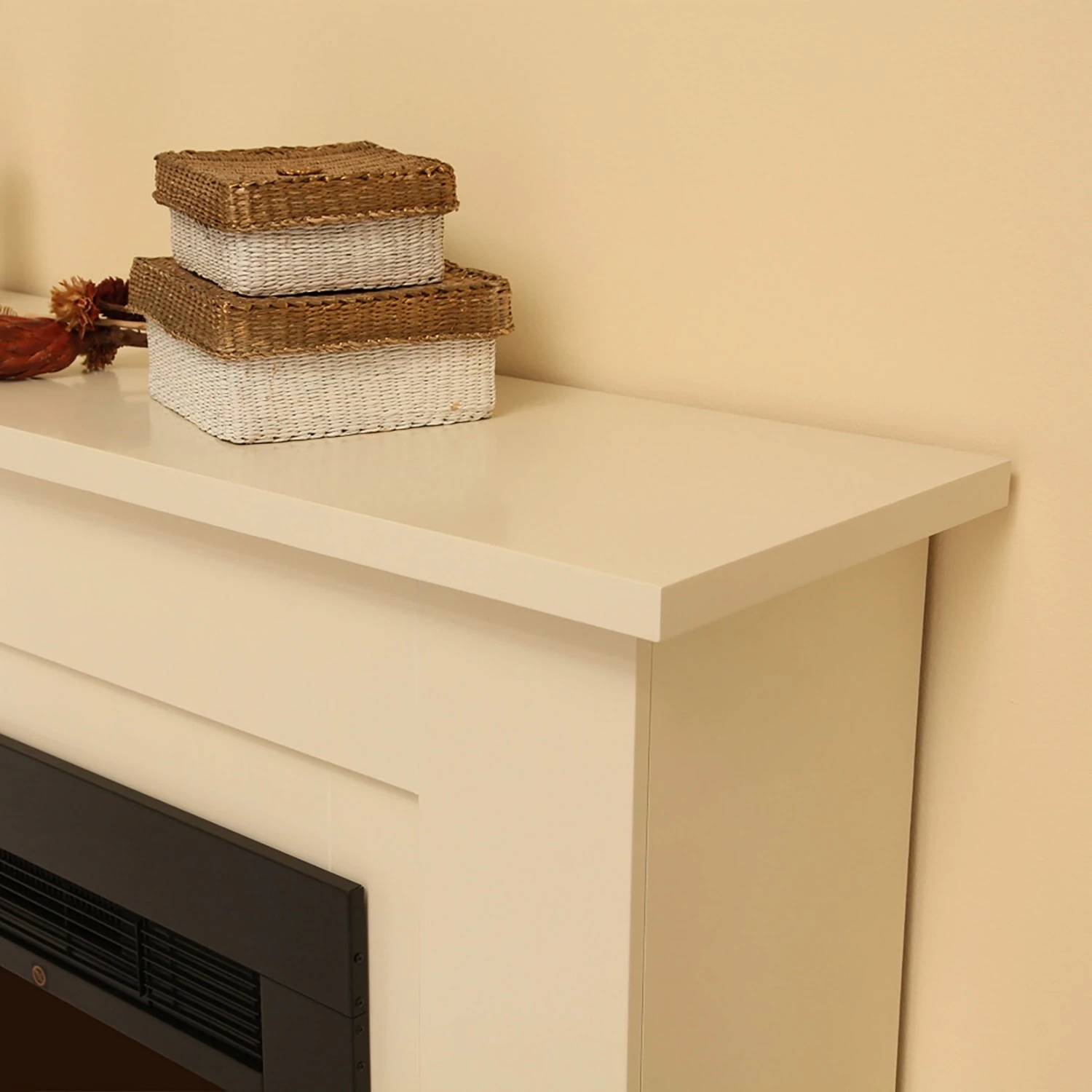 Montreux Elektrokamin Shad - Cremeweiß 6 Montreux Elektrokamin Shad - Cremeweiß – Bild 6