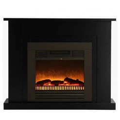 Montreux Elektrokamin Shanghai - schwarz seidenmatt lackiert, anthrazit -Wohnzimmermöbel boutique en ligne 1000017582 220614 030 DETAILS P000000001000017582