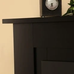 Montreux Elektrokamin Shanghai - schwarz seidenmatt lackiert, anthrazit -Wohnzimmermöbel boutique en ligne 1000017582 220614 052 DETAILS P000000001000017582