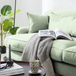 Maison Belfort Sofa Stenum (3-Sitzer) Webstoff - Mint -Wohnzimmermöbel boutique en ligne 1000020070 190612 11340700058 GALLERYIMAGES P000000001000020070