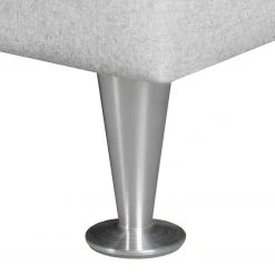 Fredriks Wohnlandschaft Arietta I Webstoff - Platingrau - Longchair davorstehend rechts / Ottomane links -Wohnzimmermöbel boutique en ligne 1000021419 180629 09084234 GALLERYIMAGES P000000001000021419