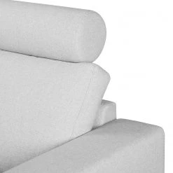 Fredriks Wohnlandschaft Arietta I Webstoff - Platingrau - Longchair davorstehend rechts / Ottomane links -Wohnzimmermöbel boutique en ligne 1000021419 180629 09084235 GALLERYIMAGES P000000001000021419