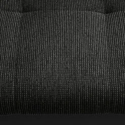 Fredriks Wohnlandschaft Puntiro I - Kunstleder Lilo / Strukturstoff Satur: Schwarz / Anthrazit - Longchair davorstehend links / Ottomane rechts -Wohnzimmermöbel boutique en ligne 1000021540 210614 18402100142 DETAILS P000000001000021540