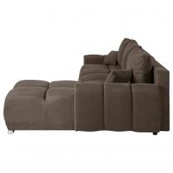 Fredriks Ecksofa Westwell (mit Schlaffunktion) - Microfaser Bobil: Braungrau -Wohnzimmermöbel boutique en ligne 1000021717 210913 16352500027 DETAILS P000000001000021717