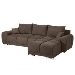 Fredriks Ecksofa Westwell (mit Schlaffunktion) - Microfaser Bobil: Braungrau -Wohnzimmermöbel boutique en ligne 1000021717 210913 16352500028 DETAILS P000000001000021717