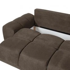 Fredriks Ecksofa Westwell (mit Schlaffunktion) - Microfaser Bobil: Braungrau -Wohnzimmermöbel boutique en ligne 1000021717 210913 16352500040 DETAILS P000000001000021717