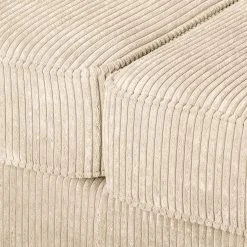 Maison Belfort Ecksofa Colares Cord - Creme - Longchair davorstehend links -Wohnzimmermöbel boutique en ligne 1000022157 210506 17471500052 DETAILS P000000001000022157