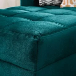 Jack & Alice Ecksofa Elnora - Türkis - Ottomane davorstehend links - Ohne Hocker -Wohnzimmermöbel boutique en ligne 1000022189 181114 11415411 MOOD GALLERYIMAGES P000000001000022189 mood