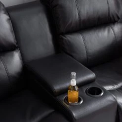 Modoform Kinosofa Mendis (2-Sitzer) - Schwarz -Wohnzimmermöbel boutique en ligne 1000027315 201126 16530100009 MOOD DETAILS P000000001000027315 mood