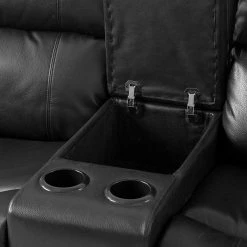 Modoform Kinosofa Mendis (2-Sitzer) - Schwarz -Wohnzimmermöbel boutique en ligne 1000027315 201130 13573500235 DETAILS P000000001000027315