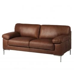 Ars manufacti Sofa Parlin (2,5-Sitzer) Echtleder - Mokka