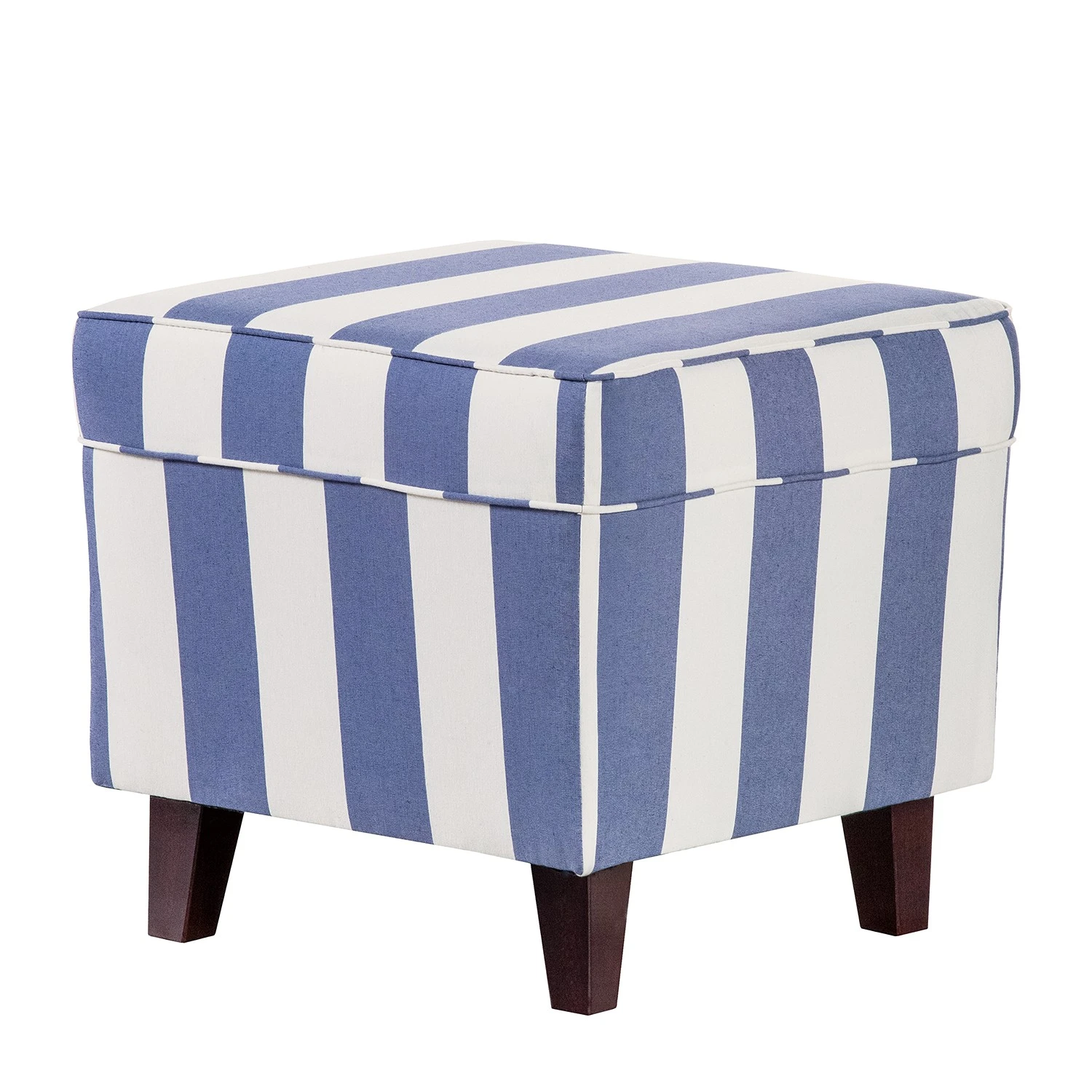 Maison Belfort Sessel Colmar - Blau - Mit Hocker 4 Maison Belfort Sessel Colmar - Blau - Mit Hocker – Bild 4