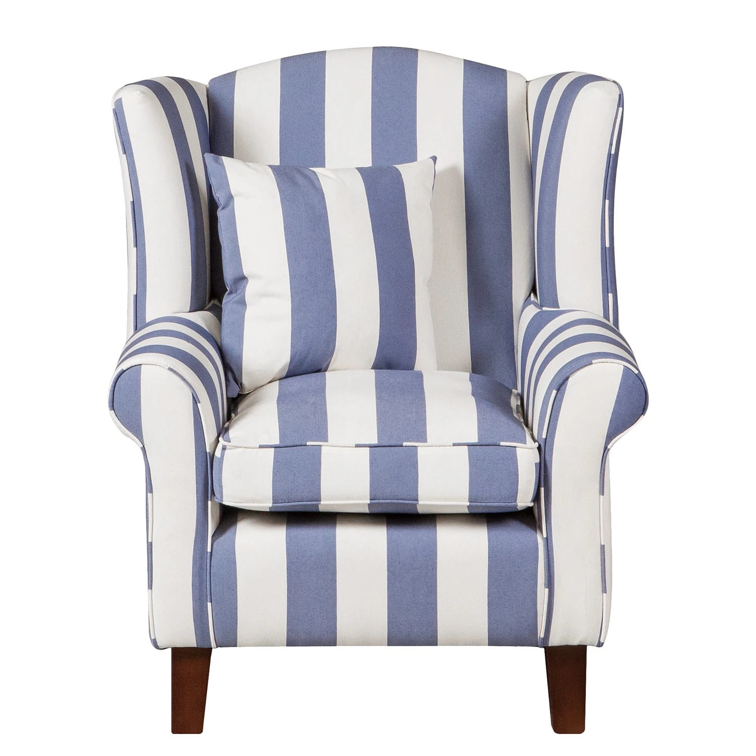 Maison Belfort Sessel Colmar - Blau - Mit Hocker 5 Maison Belfort Sessel Colmar - Blau - Mit Hocker – Bild 5