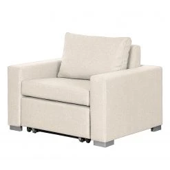 Mooved Schlafsessel Latina IV Webstoff - Stoff Doran: Creme