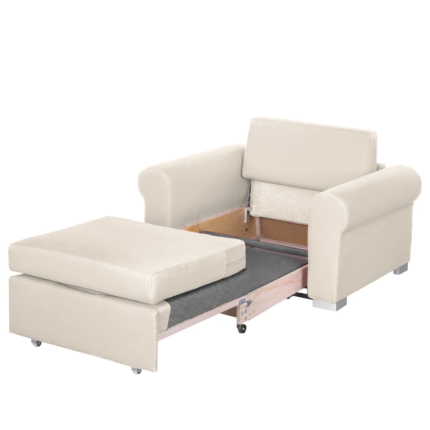 Mooved Schlafsessel Latina IV Webstoff - Creme 7 Mooved Schlafsessel Latina IV Webstoff - Creme – Bild 7