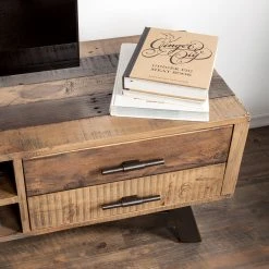 Ars manufacti TV-Lowboard Tamati II - Pinie massiv / Metall -Wohnzimmermöbel boutique en ligne 1000039135 200629 09141200025 DETAILS P000000001000039135