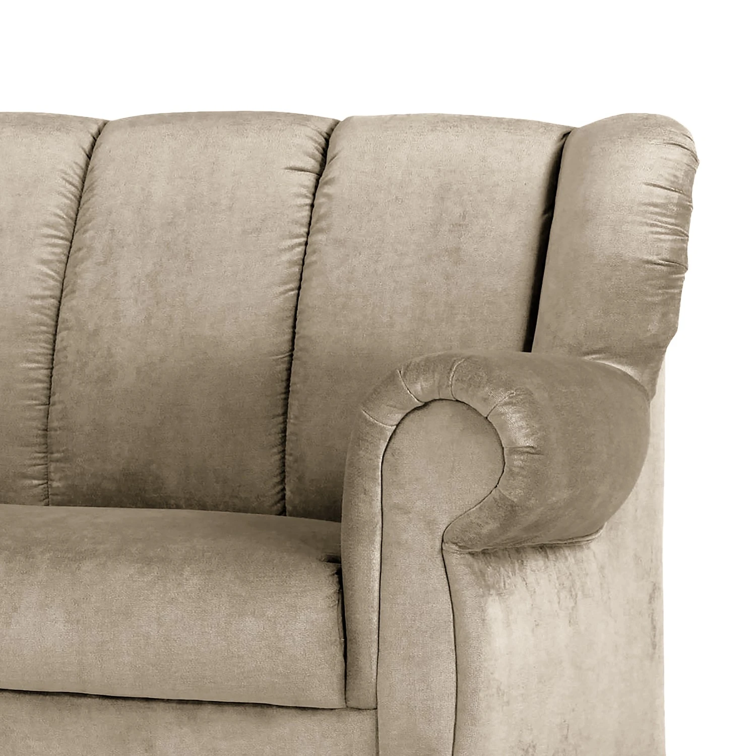 Red Living Diningsofa Comodo II (2-Sitzer) - Microfaser Grau 2 Red Living Diningsofa Comodo II (2-Sitzer) - Microfaser Grau – Bild 2