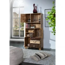 Ars manufacti Regal Curenna I - Mango teilmassiv - Mango / Braun -Wohnzimmermöbel boutique en ligne 1000040374 220127 130020000022 MOOD DETAILS P000000001000040374 mood