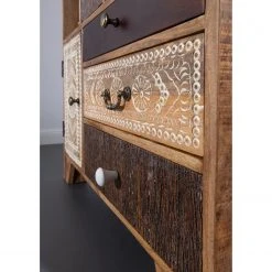 Ars manufacti Regal Curenna I - Mango teilmassiv - Mango / Braun -Wohnzimmermöbel boutique en ligne 1000040374 220127 130021000035 DETAILS P000000001000040374