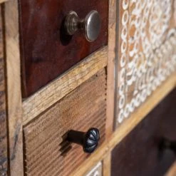 Ars manufacti Kommode Curenna I - Mango teilmassiv - Mango / Braun -Wohnzimmermöbel boutique en ligne 1000040375 220127 13002200035 DETAILS P000000001000040375