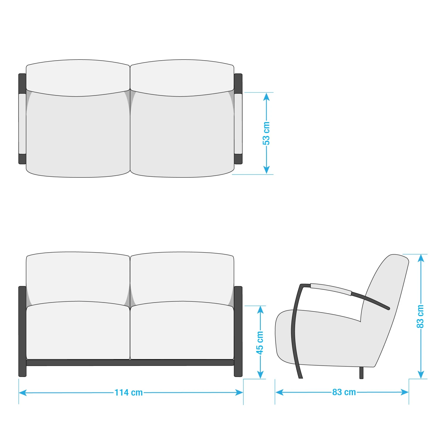 Ars manufacti Sofa Straid (2-Sitzer) - Mittelbraun 16 Ars manufacti Sofa Straid (2-Sitzer) - Mittelbraun – Bild 16